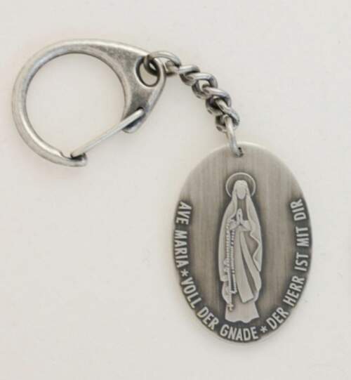 Muttergottes von Lourdes - Ave Maria I Schlüsselanhänger